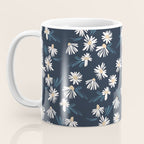 Daisy Florals on Navy Coffee Mug Gallery Image 3