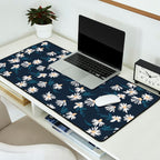 Daisy Florals on Navy Desk Mat Gallery Image 2