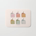Rainbow Slice of Cake Bath Mat Gallery Image 1