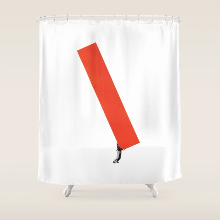 Heavy Construction Shower Curtain Gallery Image 1