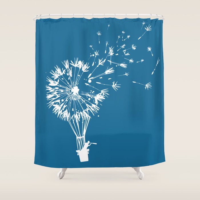 Going where the wind blows Shower Curtain Gallery Image 1