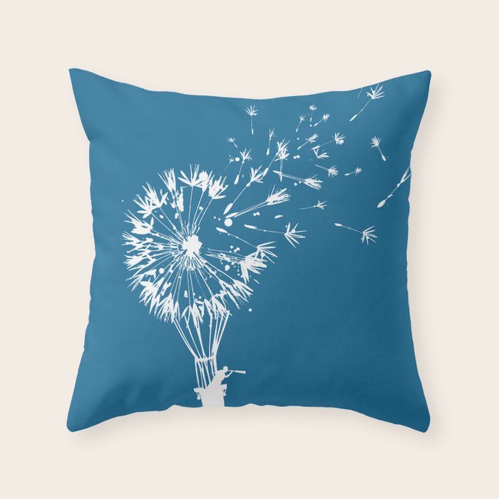 Going where the wind blows Throw Pillow Gallery Image 6