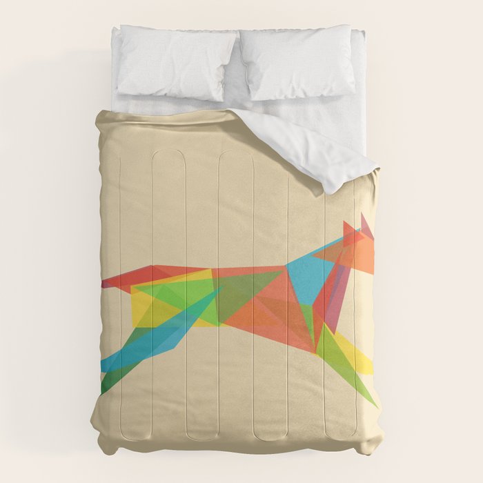 Fractal Geometric Dog Comforter Gallery Image 6