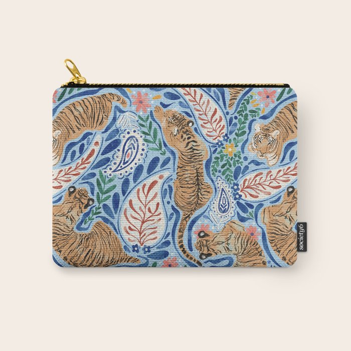 Blue Safari Adventure Carry All Pouch Gallery Image 1