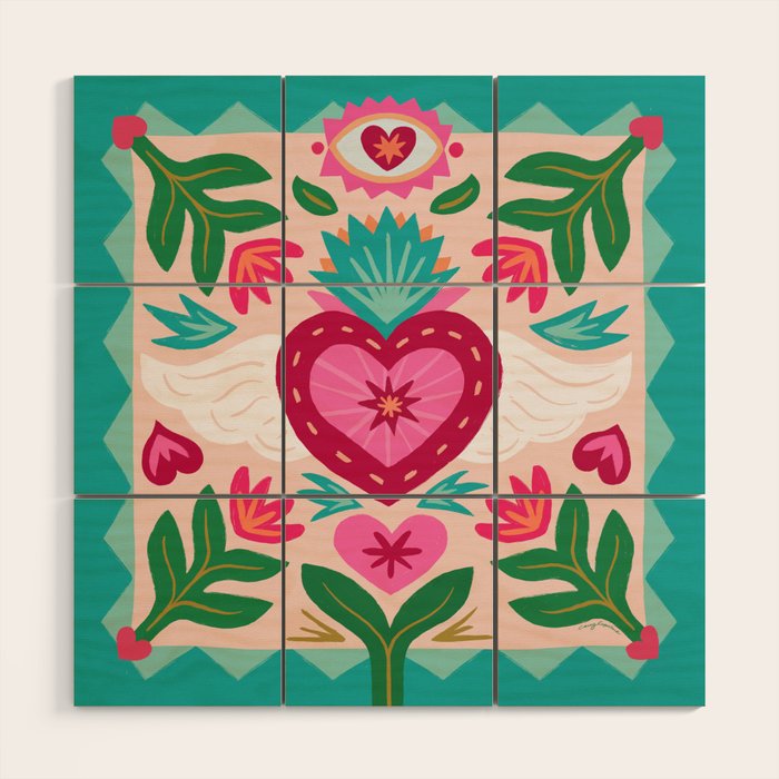 Love Grows Wood Wall Art Gallery Image 1