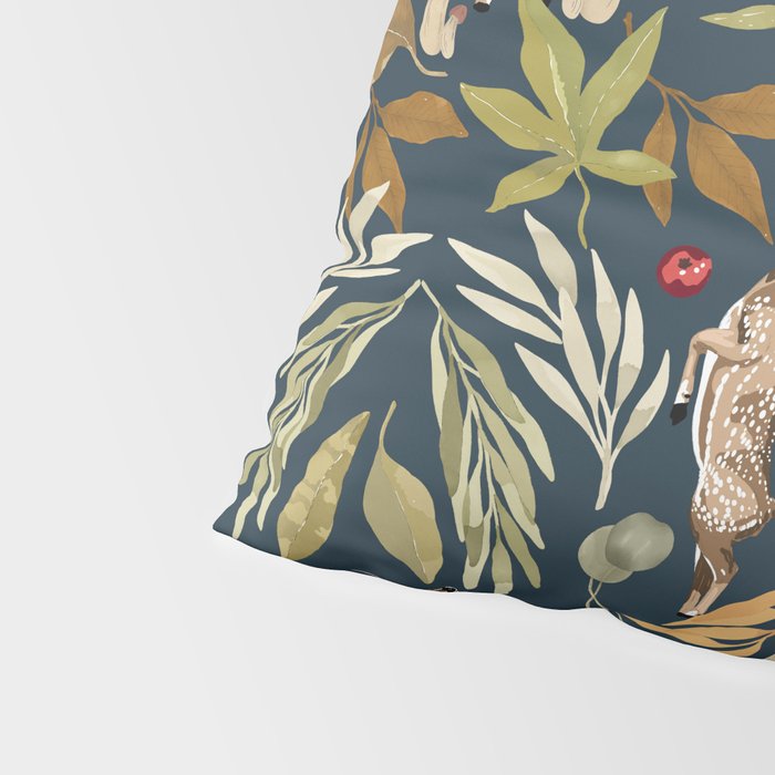 Deer in a wild nature forest DD Pillow Sham Gallery Image 4