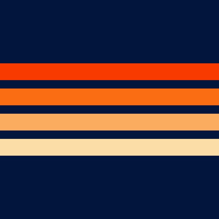 Minimal Orange Abstract Retro Racing Stripes 70s Style - Bluesane Coffee Mug Gallery Image 2