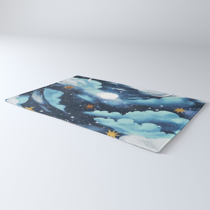 Moonlit Cloud Fantasy A Rug Gallery Image 3