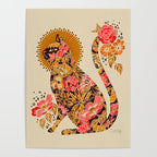 Porcelain Cat - 70s Palette Poster Gallery Image 4
