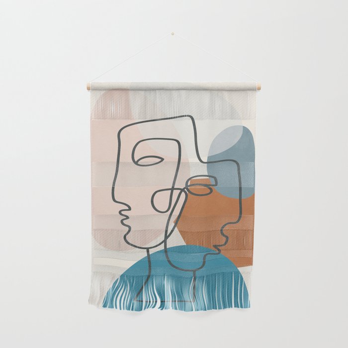 Abstract Profiles 01 Wall Hanging Gallery Image 1
