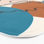 Abstract Profiles 01 Bath Mat Gallery Image 3