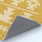 Southwestern Pattern 136 Yellow Rug Gallery Image 4