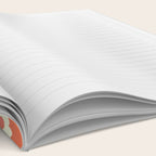 Ombre Rainbow Daisy Pattern Notebook Gallery Image 2