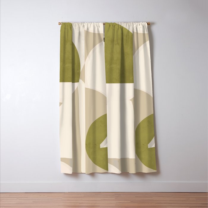 Minimal Abstraction 4 Window Curtain Gallery Image 3