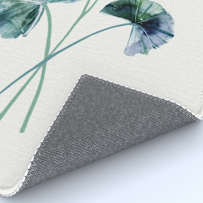 Water lily leaves Rug Gallery Image 4