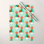 Little Geometric Tipi Wrapping Paper Gallery Image 1