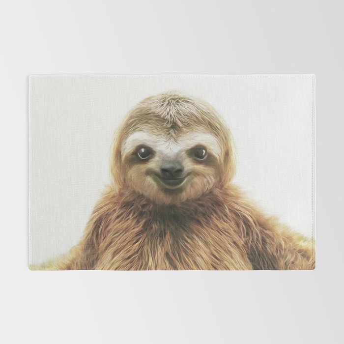 Young Sloth Rug Gallery Image 2