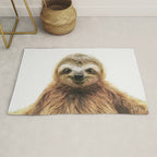 Young Sloth Rug Gallery Image 1