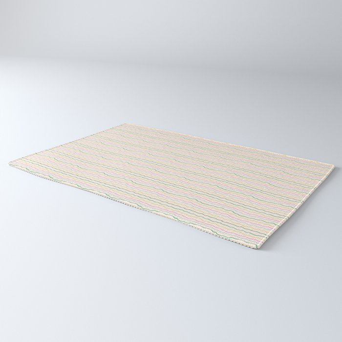 Rainbow Stripes Rug Gallery Image 3