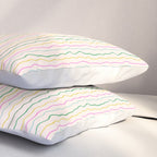 Rainbow Stripes Pillow Sham Gallery Image 3