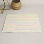 Rainbow Stripes Rug Gallery Image 1