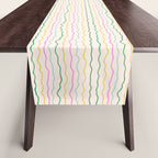 Rainbow Stripes Table Runner Gallery Image 1