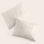Rainbow Stripes Pillow Sham Gallery Image 3