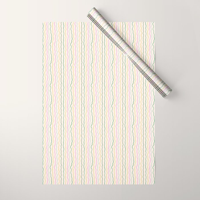 Rainbow Stripes Wrapping Paper Gallery Image 1