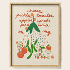 Veggies and Fruits Oh My Serving Tray Gallery Image 1