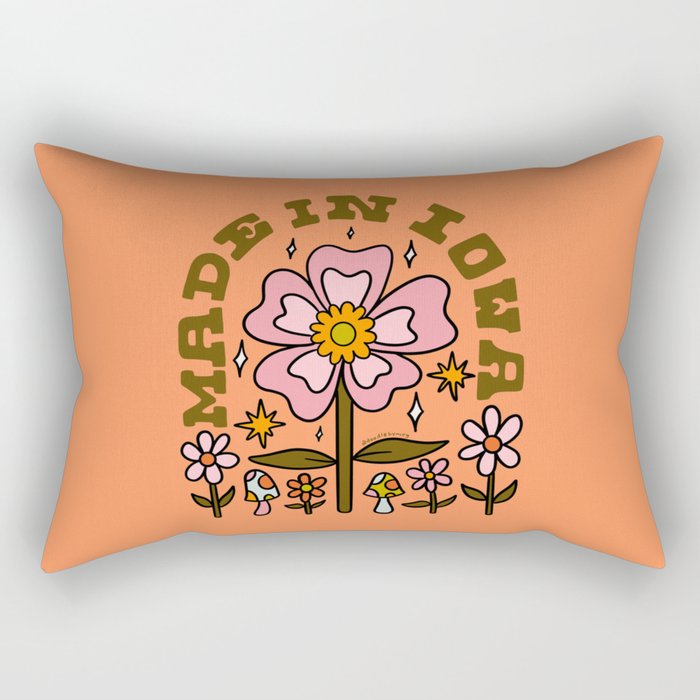 Made In Iowa Rectangular Pillow Gallery Image 1