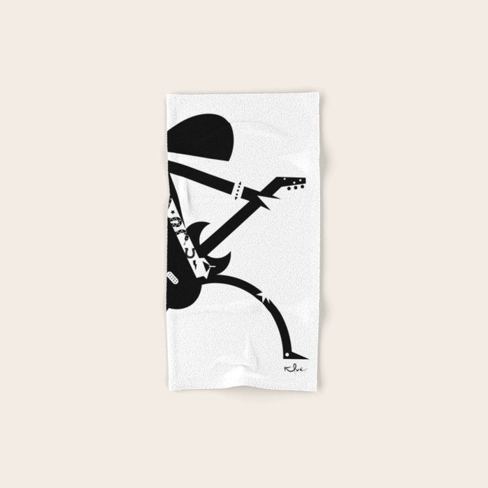 Punk Rocker Bath Towel Gallery Image 1