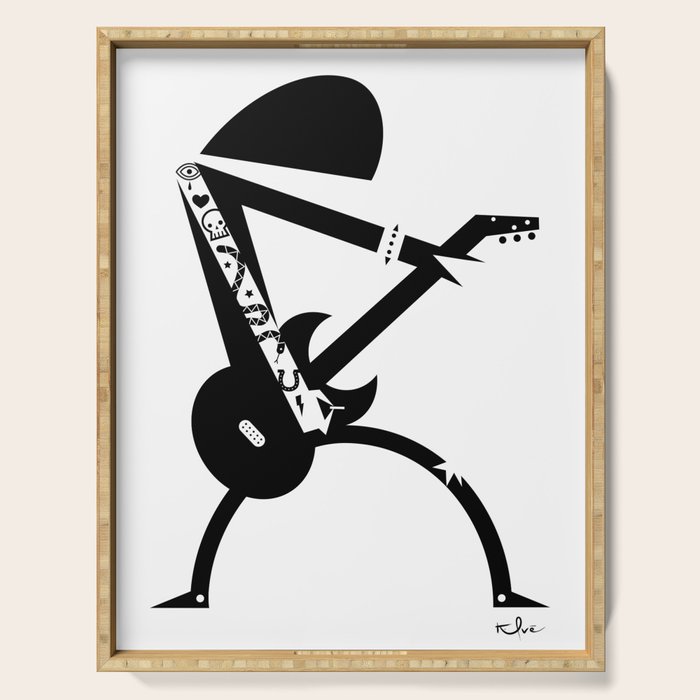 Punk Rocker Serving Tray Gallery Image 1