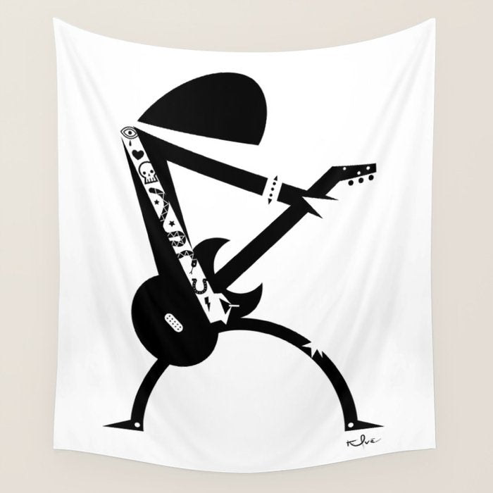 Punk Rocker Wall Tapestry Gallery Image 4