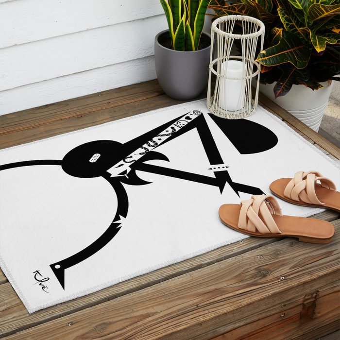 Punk Rocker Outdoor Rug Gallery Image 2