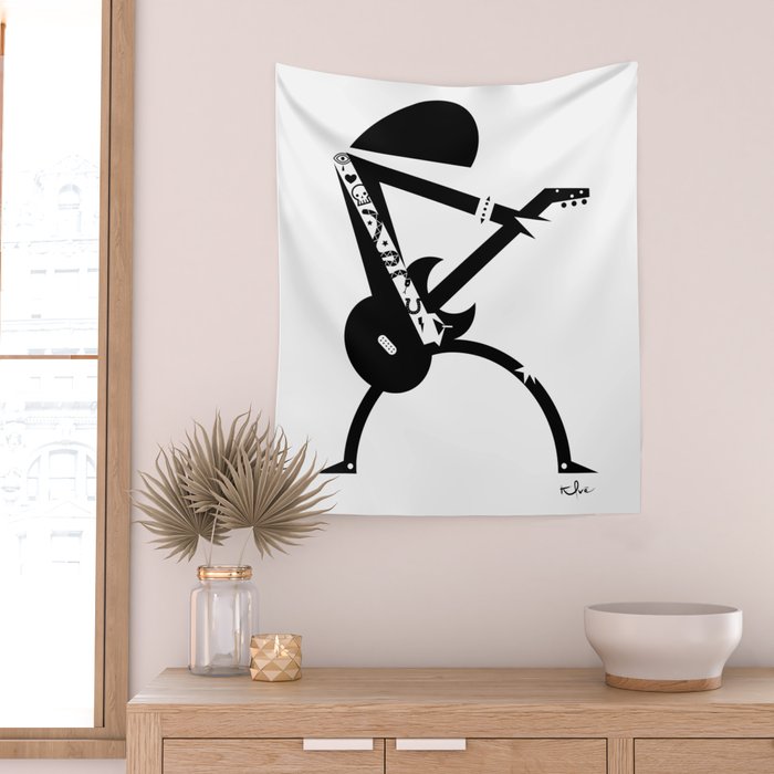 Punk Rocker Wall Tapestry Gallery Image 2