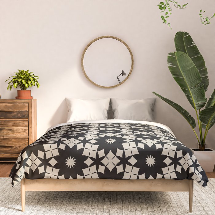 Intricate Geometric Floral Pattern Comforter Gallery Image 3