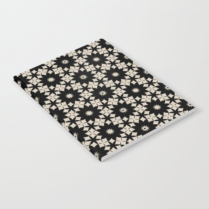 Intricate Geometric Floral Pattern Notebook Gallery Image 2