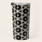 Intricate Geometric Floral Pattern Travel Mug Gallery Image 3