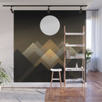 Path between hills Wall Mural Gallery Image 1