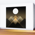 Path between hills Wall Mural Gallery Image 2