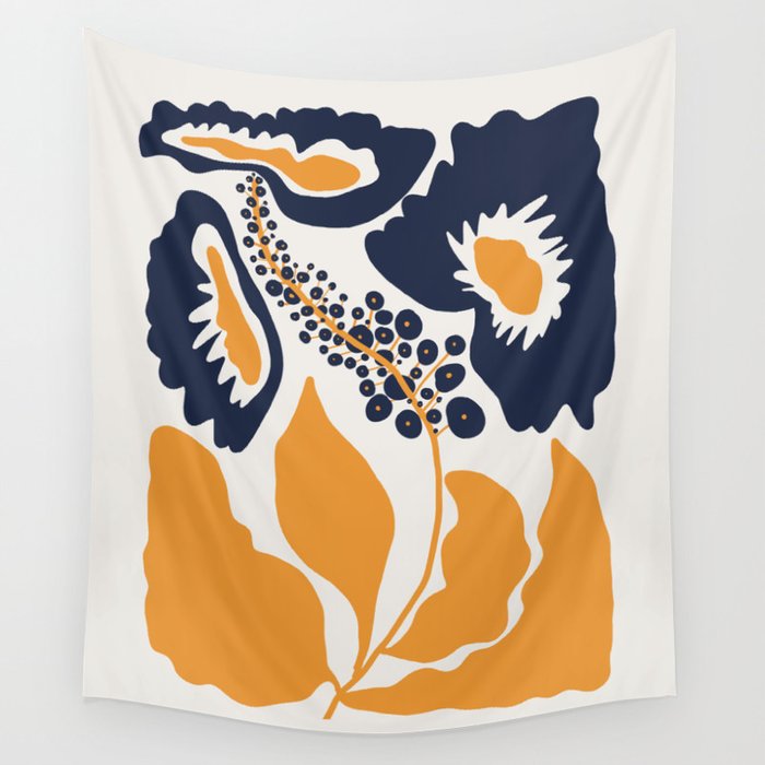 big blooming  Wall Tapestry Gallery Image 1