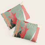 Red Fish Abstract Pillow Sham Gallery Image 3