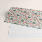 Palm Flamingos Tropical Wrapping Paper Gallery Image 2