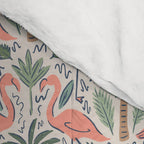 Palm Flamingos Tropical Comforter Gallery Image 4