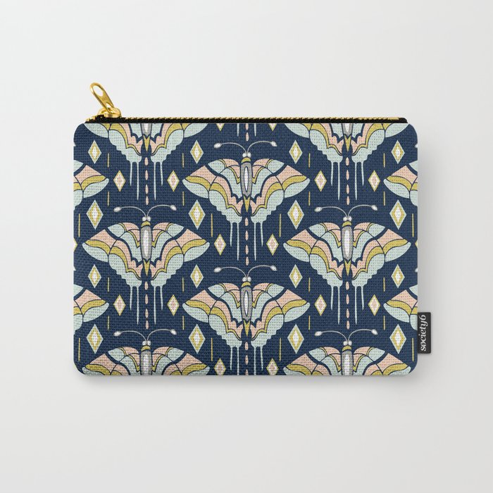 La Maison des Papillons - Midnight Carry All Pouch Gallery Image 1