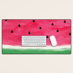 Watermelon Abstract Desk Mat Gallery Image 1