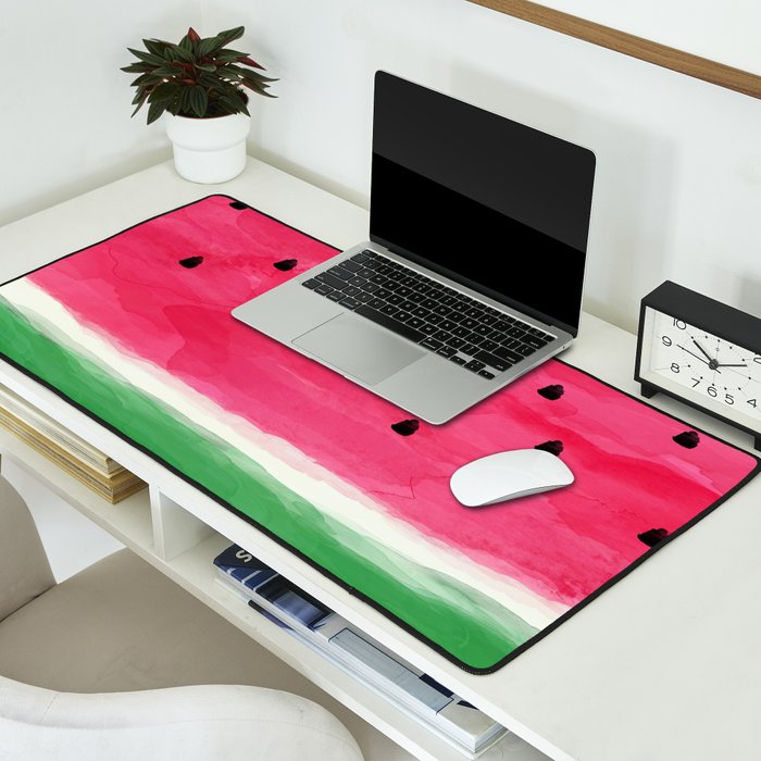 Watermelon Abstract Desk Mat Gallery Image 2