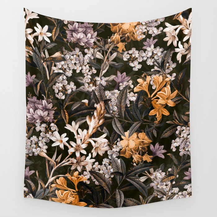 Dark Garden Wall Tapestry Gallery Image 1