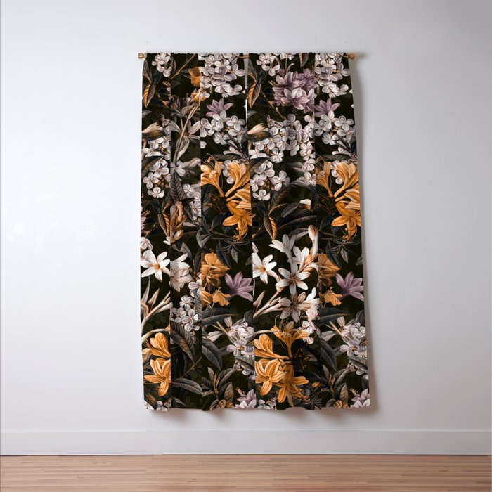 Dark Garden Window Curtain Gallery Image 3