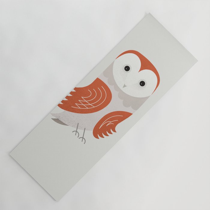 Whimsy Barn Owl Yoga Mat